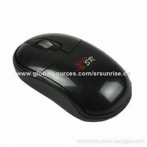 Wired Optical Mouse with 800dpi Resolution, Various Colors/Style are Available, for Both Hand Use